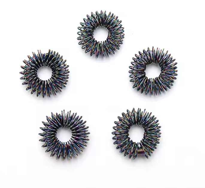 10 Grounding Acupressure Rings