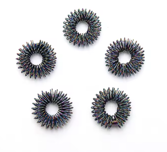 10 Grounding Acupressure Rings